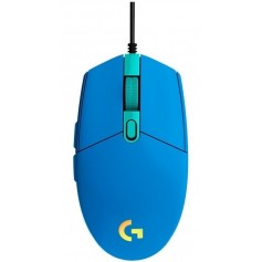 Mouse Gamer Logitech G203 Lightsync 8000 Dpi Prodigy Gaming Rgb Pc 6 Botones Azul