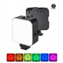 Luz Led Calida Fria Rgb Clip Recargable Fotografia Celular AY-83