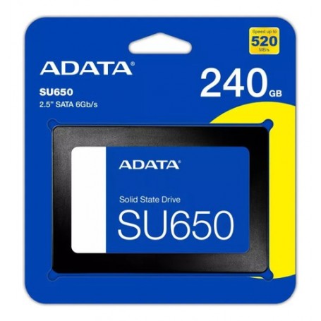 Disco Solido SSD 240GB Adata SU650 Sata Interno 7mm