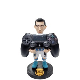 Soporte Joystick Figura 3d Angel Di Maria Fideo Argentina Con Base AFA