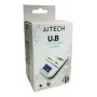 Cargador Universal De Batería Con Lcd & Puerto Usb Aitech