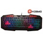 Teclado Con Cable USB De Membrana RGB Gamer Kosmo KOS-KD620