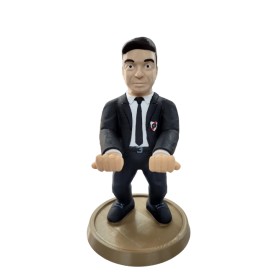 Soporte Joystick Figura 3d Marcelo Gallardo River Plate