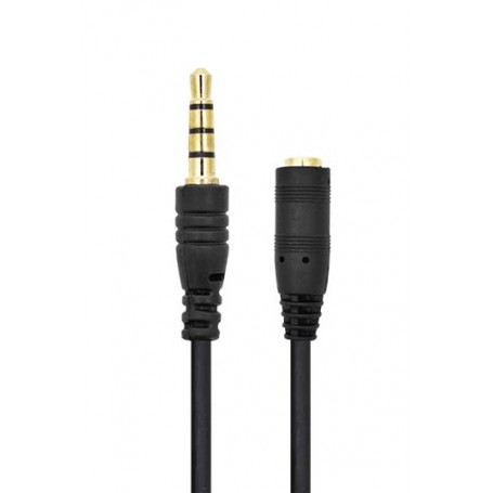 Cable Miniplug Jack 3.5mm Macho A Hembra Extensor Alargue 3.5mm Stereo Nisuta 1mt NS-CAU35SAL14