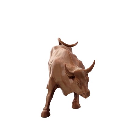 Figura Impresa 3d Toro Wall Street