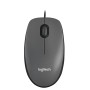 MOUSE LOGITECH M100 CON CABLE USB NEGRO