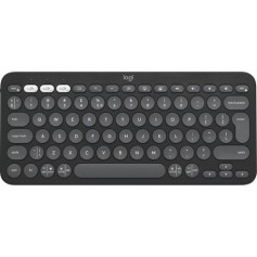 Teclado Bluetooth Logitech K380s Multidispositivos Android iOS Graphite 920-011783