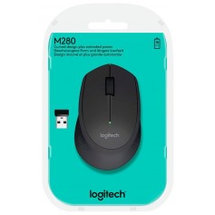 Mouse Inalambrico Logitech M280 Comfort Plus Negro