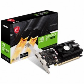 Placa De Video Msi GT1030 4GB Low Profile DDR4 HDMI Display Port PCI-E 3.0