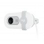 Camara Web Webcam Logitech Brio 100 Con Microfono Full HD 1080p 30FPS Blanco