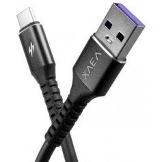 Cable De Carga & Datos Usb-C Tipo-C Type-C XAEA Wolverine 4.4A 1mt