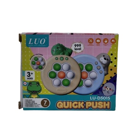 Pop It Electronico Juego de Memoria Juguete Push Quick Foca Dinosaurio D-3012