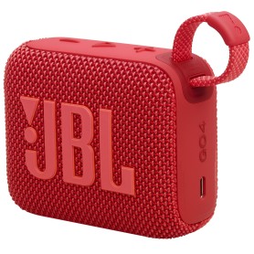 Parlante Portatil Bluetooth Altavoz Manos Libre Waterproof Resistente Al Agua JBL Go 4 Rojo