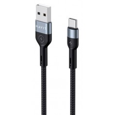 Cable De Carga Y Datos USB-C Tipo-C Type-C 1mt Mallado Havit CB623C