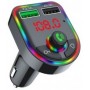 Reproductor Modulador Transmisor Retroiluminado Bluetooth FM 12V Para Auto Havit FM811BT