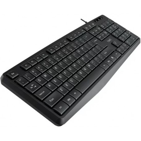 Teclado Ingles Con Cable USB Havit KB2006 De Oficina