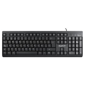 Teclado Con Cable Para PC USB Havit KB376