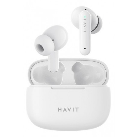 Auriculares Inalambricos Bluetooth In Ear Havit TW967 Blanco