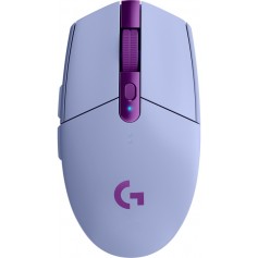 Mouse Gamer Gaming Inalambrico Logitech G305 Lila 12000 Dpi Lightspeed 250Hr De Duracion