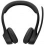 Auricular Inalambrico De Vincha Para PC Con Microfono Oficina Logitech Zone 300 Negro