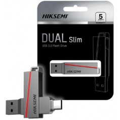 Pen Drive Hiksemi 64gb E307C Dual Slim Usb 3.0 USB Type-C Tipo-C USB-C