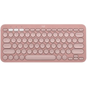 Teclado Bluetooth Logitech K380s Multidispositivos Android iOS Rosa 920-011785