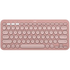 Teclado Bluetooth Logitech K380s Multidispositivos Android iOS Rosa 920-011785