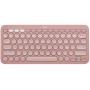 Teclado Bluetooth Logitech K380s Multidispositivos Android iOS Rosa 920-011785