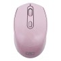 Mouse Inalambrico Gtc Mig-123 Optico 1600 Dpi Soft Palm Pc Notebook Color Rosa