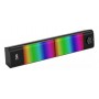 Barra de Sonido Parlante PC Bluetooth Gtc Con Luces Rgb Anime Ani-s01 Color Negro