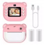 Camara De Fotos Con Impresión Portátil Video Hd Infantil Con Juegos