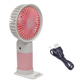 Mini Ventilador Portátil Recargable De Mano Soporte Celular