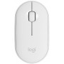 Mouse Inalambrico Logitech M350S Pebble Mouse 2 Pc Mac Usb Bluetooth Blanco