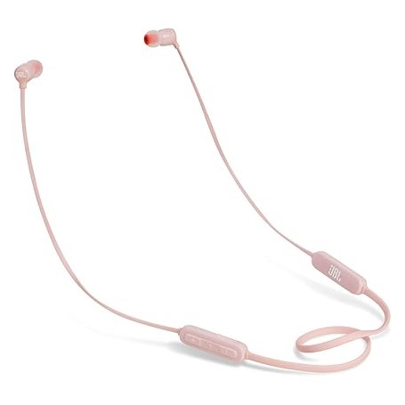 Auricular Inalambrico Bluetooth In-Ear JBL Tune 110BT Pure Bass Cable Magnetico Rosa