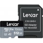 Memoria Micro SD 512GB Clase 10 Lexar Profesional V30 A2 4K UHS-I 1066X Lectura 160MB Escritura 120MB