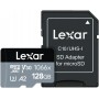 Memoria Micro SD 128GB Clase 10 Lexar Professional V30 A2 4K UHS-I 1066X Lectura 160MB Escritura 120MB