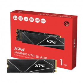 Disco Solido SSD M.2 NVME Interno XPG GAMMIX S70 Blade AGAMMIXS70B-1T-CS 1TB Con Disipador