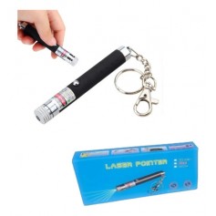 Puntero Laser Recargable Usb Con Pico Multipunto Llavero