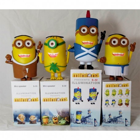 PARLANTE MINIONS S-33 FM SD USB