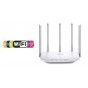 ROUTER WIFI TP-LINK ARCHER C60 AC1350 DUAL BAND 2.5GHZ 5GHZ 5 ANTENAS