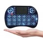 TECLADO MINI CON TOUCHPAD KOLKE KAV-1260 INALAMBRICO TV SMART CON BATERIA RECARGABLE