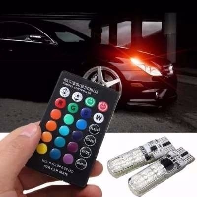 Luz Lampara Led Tablero Posicion Patente 5 Led Auto Moto