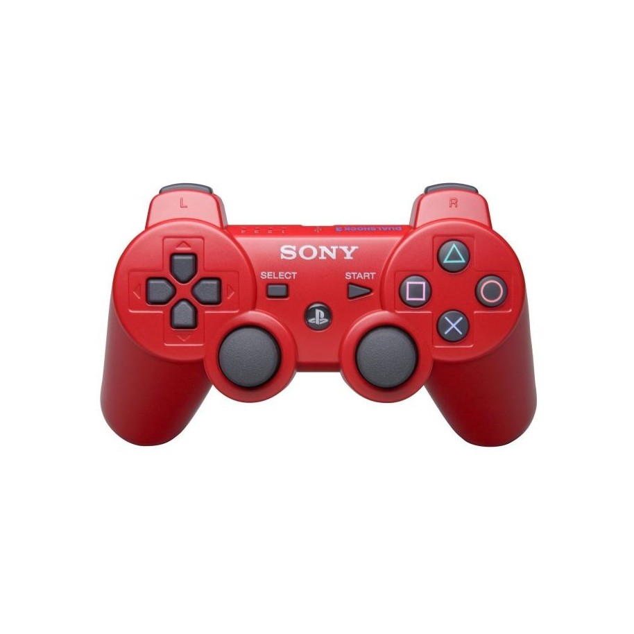 JOYSTICK SIMIL ORIGINAL PS3 SONY ROJO BLUETOOTH